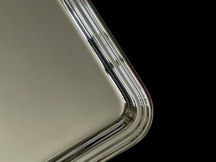 A 20th Century Italian Georgian Style Silver Plated Tray.