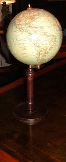 Beautiful early 20th C globe