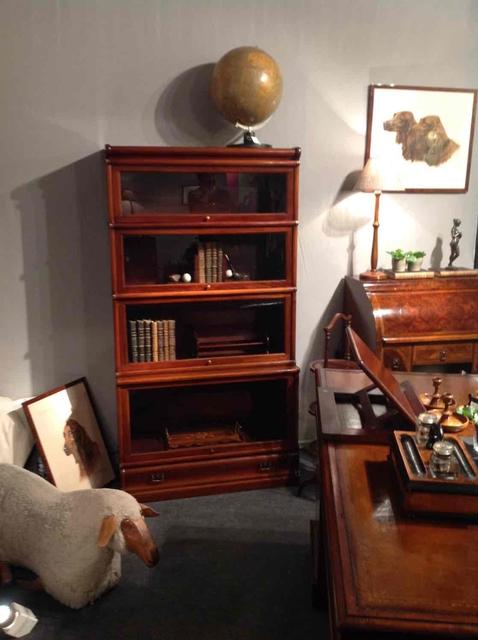 19 th C mahogany Globe Wernicke bookcase