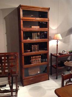 English 19 th C oak bookcase