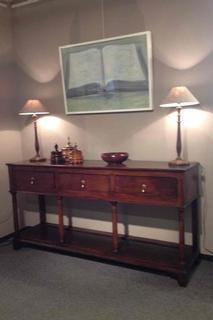 very nice late 18th C Welsh sideboard in oak