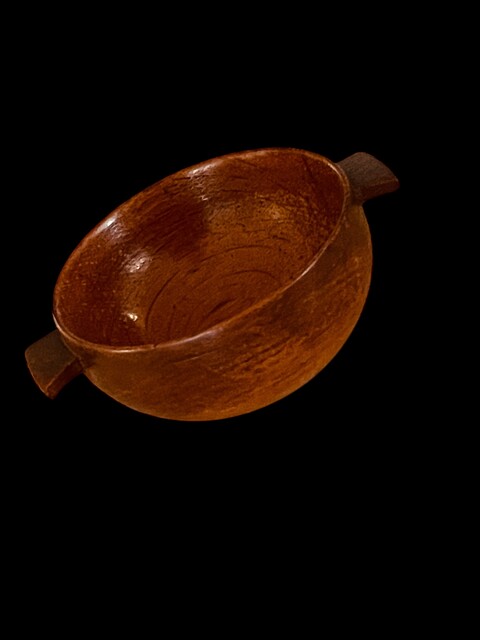 A 19th Century Fruitwood Scottish Quaich. 