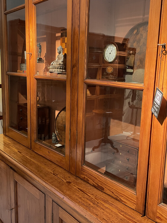 A Scottish 19th Century Pitch-Pine Bookcase. Beautiful Patina.