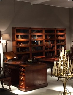 A Set of Four 19th Century Oak Globe Wernicke Bookcases.