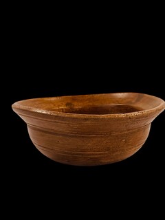 A Swedish 19th Century Sycamore Food Bowl.