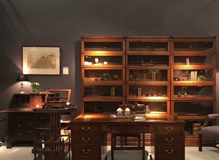 A very nice set of 19th Century Oak Globe Wernicke Bookcases.