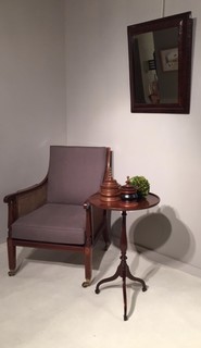 An Early 19th. Century Regency Mahogany Tripod Wine tasting Table.