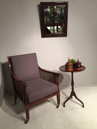 An Early 19th Century Regency Mahogany Tripod Wine Tasting Table.