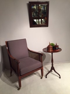 An early 19th Century Regency Mahogany Tripot Table.