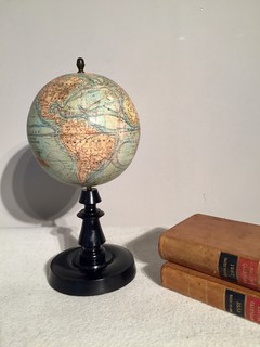 An Early 20th Century Terrestrial Globe. Signed J. Forest. Paris.