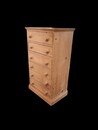 An English 19th Century Pine Wellington Chest.