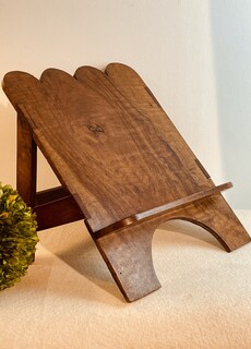An English 19th Century Yew Reading Stand.