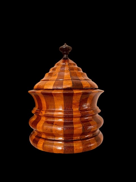 An English Early 18th. Century turned Tobacco Jar.