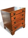 An English Early 19th Century Mahogany Apprentice Piece Chest of Drawers. Regency Period.