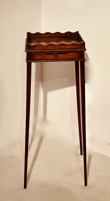 Antique Mahogany Kettle Stand