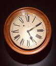 Antique Oak Fusee Clock Early-20th century