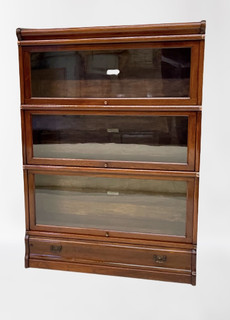 English mahogany Globe Wernicke bookcase