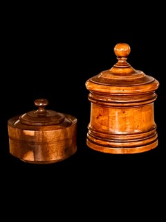 Two English 19th Century Spice Pots