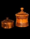 Two English 19th Century Spice Pots